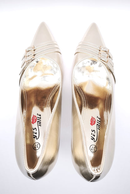 Ženske Cipele 5051 Zlatna