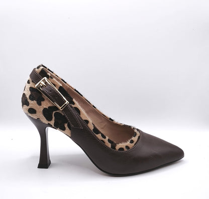 Ženske Cipele 5422 Braon Leopard